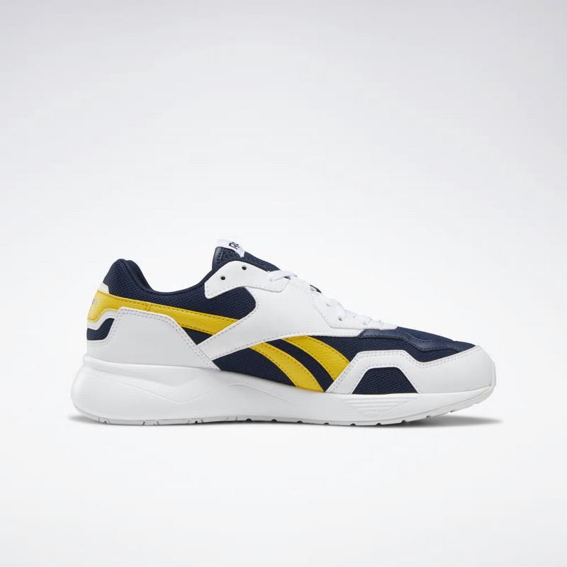 Reebok Royal Dashonic 2.0 Tenisky Panske - Biele/Námornícka Modrá/Žlté IY6292XO